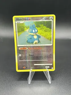 Munchlax 33/130 Reverse Holo Pokemon Card 2007 Diamond & Pearl HP/DMG - Image 1