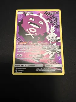 Pokemon TCG Koffing Holo Secret Rare Card Sun & Moon Cosmic Eclipse 243/236 - Image 2