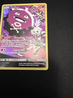 Pokemon TCG Koffing Holo Secret Rare Card Sun & Moon Cosmic Eclipse 243/236 - Image 4