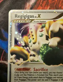 Regigigas LV.X 100/100 Stormfront Holo 2008 Mid-Era Pokemon TCG 🌟 NM Clean Card - Image 2