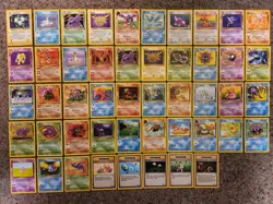 ??1999 Pokemon Cards Fossil Complete Unc/C Rares Lapras Holo LP-HP Unlimited?? - Image 1