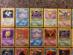 ??1999 Pokemon Cards Fossil Complete Unc/C Rares Lapras Holo LP-HP Unlimited?? - Image 2