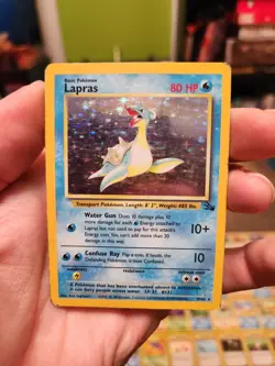 ??1999 Pokemon Cards Fossil Complete Unc/C Rares Lapras Holo LP-HP Unlimited?? - Image 5