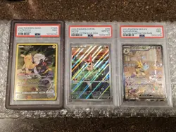 POKEMON TCG 3 PSA GRADED CARDS - Image 1