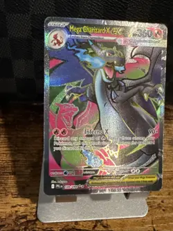 Pokemon Mega Charizard X EX 109/094 Full Art Phantasmal Flames NM TCG Card - Image 4