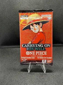 One Piece Card Game OP-13 Carrying On His Will English Booster Pack - Image 1