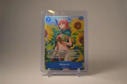 Rebecca OP10-058 SR | One Piece Card Game | Dressrosa | NM - Image 1