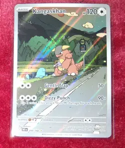 Kangaskhan 204/182 IR Destined Rivals Scarlet Violet Pokemon Card - Image 1