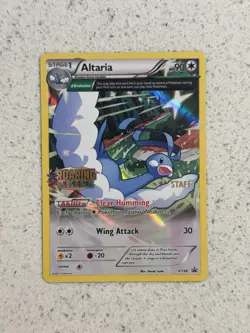 Altaria XY46 STAFF Black Star Promo Pokemon Card TCG NM - Image 1
