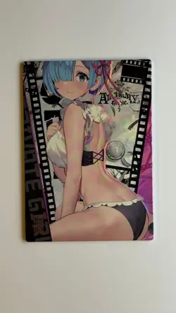 Goddess Story Private Girl Waifu Card LR-03 Rem - Re:ZERo - Image 1