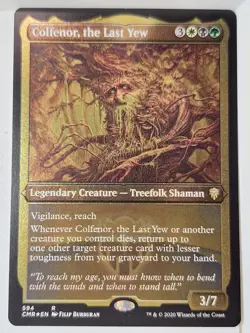 Colfenor, the Last Yew - Etched Foil - Commander - Magic the Gathering MTG Nice! - Image 1