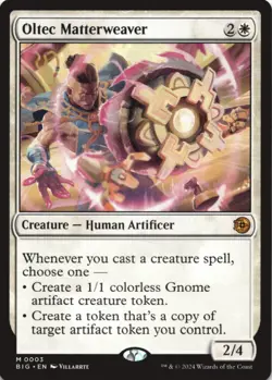 MTG Oltec Matterweaver Normal NM Outlaws of Thunder Junction: The Big Score Magi - Image 1