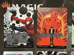 MTG Spider-Man (Borderless) Regular Bonus Sheet Lot of 24 - No Dupes Set - NM/M - Image 2