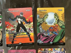 MTG Spider-Man (Borderless) Regular Bonus Sheet Lot of 24 - No Dupes Set - NM/M - Image 5