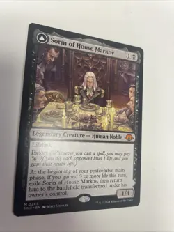 Sorin of House Markov Sorin, Ravenous Neonate Modern Horizons 3 Magic MTG NM - Image 2