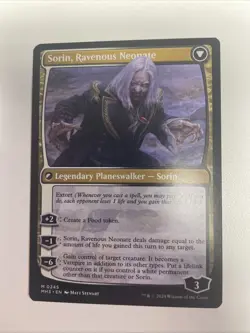 Sorin of House Markov Sorin, Ravenous Neonate Modern Horizons 3 Magic MTG NM - Image 4