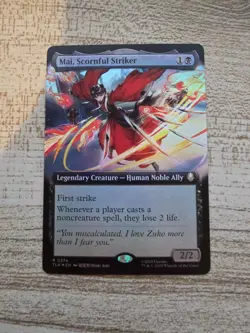 Mai, Scornful Striker (Extended Art) Avatar: The Last Airbender Foil - Image 1