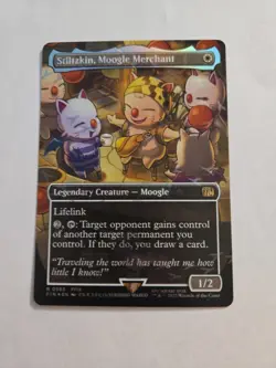 (Foil) Stiltzkin, Moogle Merchant (Borderless) (Chocobo Track Foil) (565) FINAL - Image 1