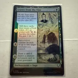MTG FOIL Leaves from the Vine - Avatar: The Last Airbender #185 - Image 1