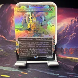 Myrel Shield of Argive FOIL 0013 Secret Lair Countdown SLC MTG Rare Unplayed NM - Image 1