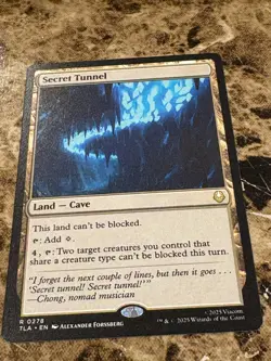 SECRET TUNNEL Magic MTG Avatar - Image 1