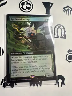 Magic The Gathering MTG RECLAMATION SAGE FOIL EXTENDED ART Secret Lair NM - Image 3