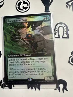 Magic The Gathering MTG RECLAMATION SAGE FOIL EXTENDED ART Secret Lair NM - Image 4