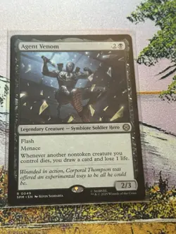 Agent Venom SPM NM MTG Spider-Man Magic The Gathering - Image 4