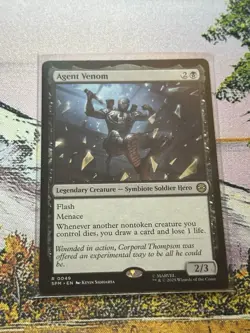 Agent Venom SPM NM MTG Spider-Man Magic The Gathering - Image 5
