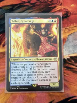 Tellah, Great Sage Mtg Final Fantasy Magic The Gathering - Image 4