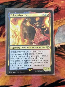 Tellah, Great Sage Mtg Final Fantasy Magic The Gathering - Image 5