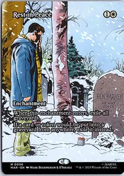 Rest in Peace (Borderless) M Marvel Universe Eternal-Legal 6 NM Magic - Image 1