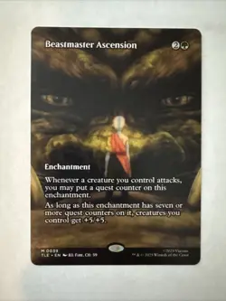 Beastmaster Ascension (Borderless) (0039) MTG Avatar: The Last Airbender TLE - Image 1