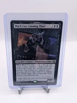 Black Cat, Cunning Thief #52 Magic Marvel Spider-Man - Image 1