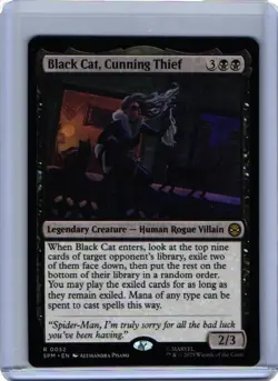 Black Cat, Cunning Thief R Marvel's Spider-Man 52 NM - Image 1