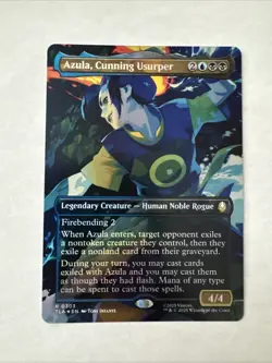 Azula, Cunning Usurper (Borderless Foil) #303 Avatar: The Last Airbender Mtg TLA - Image 1