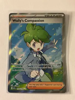 Wally's Compassion - 176/132 - Mega Evolution Base set - 2025 Pokemon - NM - Image 1