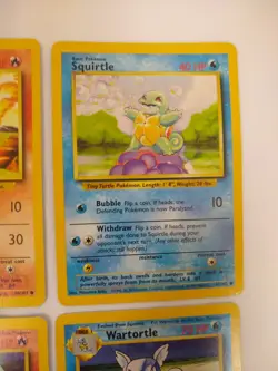 Pokemon Base Set Starters + Evolutions + Pikachus - Exact Cards! - Image 4