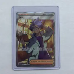 2023 Scarlet & Violet Pokemon Jacq Special Illustration Rare Holo #236/198 NM - Image 1