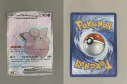 Lillie's Clefairy ex 195 Promo Scarlet & Violet Pokemon NM - Image 3