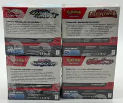 Lot of (4) Pokemon TCG Scarlet & Violet Booster Boxes SV Base PAL JTG PAR - Image 2