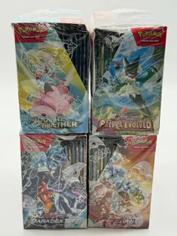 Lot of (4) Pokemon TCG Scarlet & Violet Booster Boxes SV Base PAL JTG PAR - Image 4