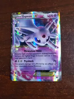 Pokemon TCG Espeon EX 52/122! MP Condition! See Description! - Image 1