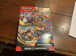 Pokemon TCG ME01 Mega Evolution Booster Bundle Sealed New - Image 1