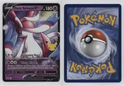 Dark Sylveon V (Celebrations Collection) Pokemon Sword & Shield Black Star - Image 3
