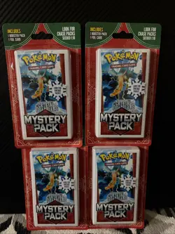 Pokemon Mystery Pack Sealed Seeded 1:10. EX Crystal Guardians Vintage Packs - Image 1