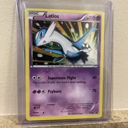 Pokemon TCG Latios XY65 XY Black Star Promo Cosmos Holo LP 2015 - Image 1