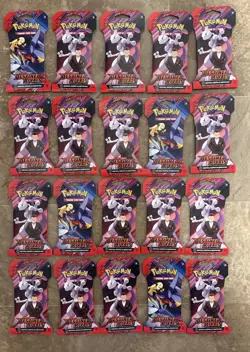 Pokemon TCG Destined Rivals Sleeved Booster Packs Lot Of 20 Factory Sealed New - Image 1