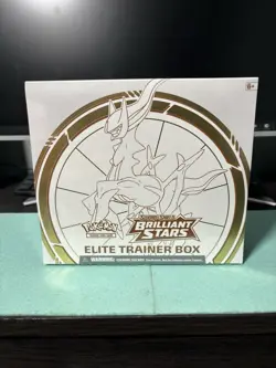 Pokemon TCG: Sword & Shield Brilliant Stars Elite Trainer Box ETB New Sealed 820650850127 - Image 1
