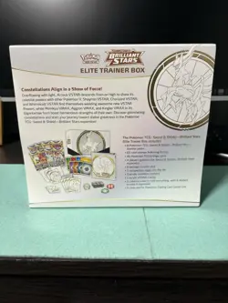 Pokemon TCG: Sword & Shield Brilliant Stars Elite Trainer Box ETB New Sealed 820650850127 - Image 3